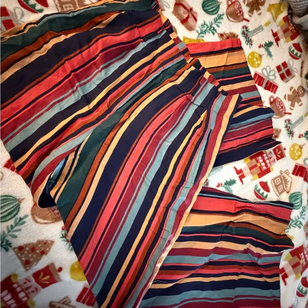 Farm Rio Augustine linen blend leg pants size M - Picture 4 of 5